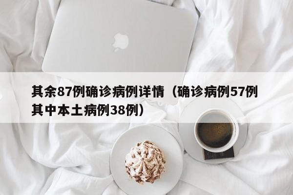 其余87例确诊病例详情（确诊病例57例 其中本土病例38例）