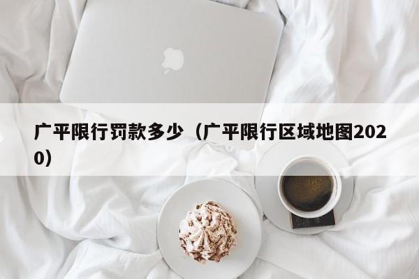 广平限行罚款多少（广平限行区域地图2020）